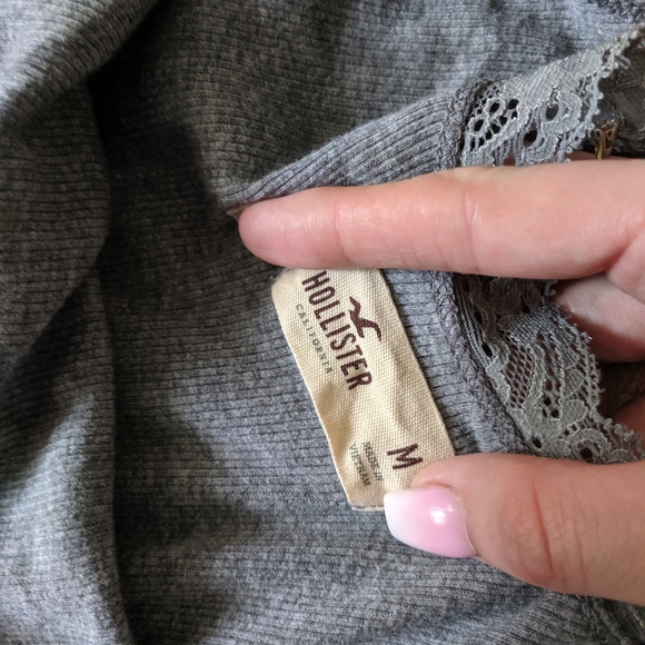 Medium Hollister Lace Spaghetti Strap - Picture 2 of 4